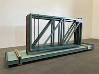 Palletstelling lengte 11150 mm, hoogte 1720mm , diepte 900 mm 2 niveaus occasie - afbeelding 1 van  4