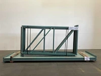 Palletstelling lengte 11150 mm, hoogte 1720mm , diepte 900 mm 2 niveaus occasie - afbeelding 4 van  4