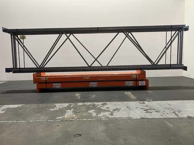 Palletstelling lengte 11300 mm, hoogte 4500 mm, diepte 1050 mm 3 niveaus, occasie - afbeelding 4 van  4