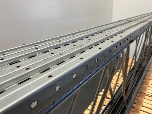 Palletstelling lengte 7410 mm, hoogte 6000 mm, diepte 1100 mm, 6 niveaus, occasie - afbeelding 2 van  5