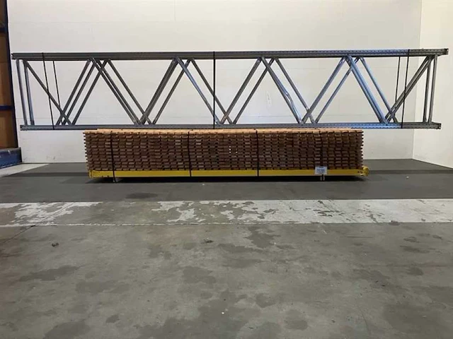 Palletstelling lengte 7410 mm, hoogte 6000 mm, diepte 1100 mm, 6 niveaus, occasie - afbeelding 5 van  5