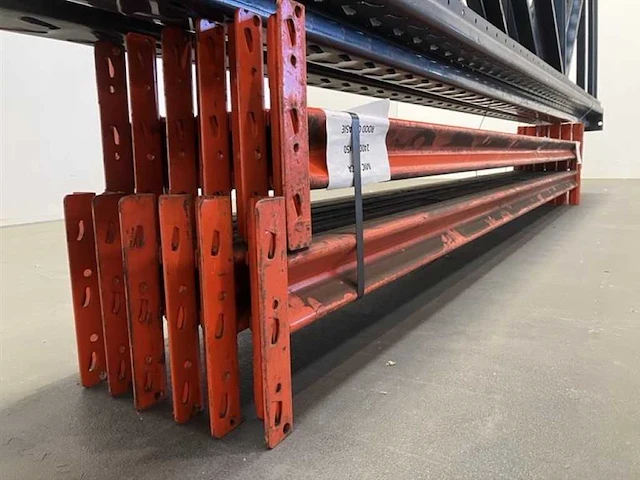 Palletstelling lengte 7520 mm hoogte 3800 mm diepte 1050 mm 2 niveaus occasie - afbeelding 3 van  4