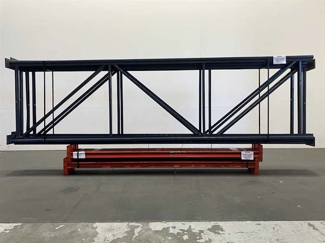 Palletstelling lengte 7520 mm hoogte 3800 mm diepte 1050 mm 2 niveaus occasie - afbeelding 4 van  4