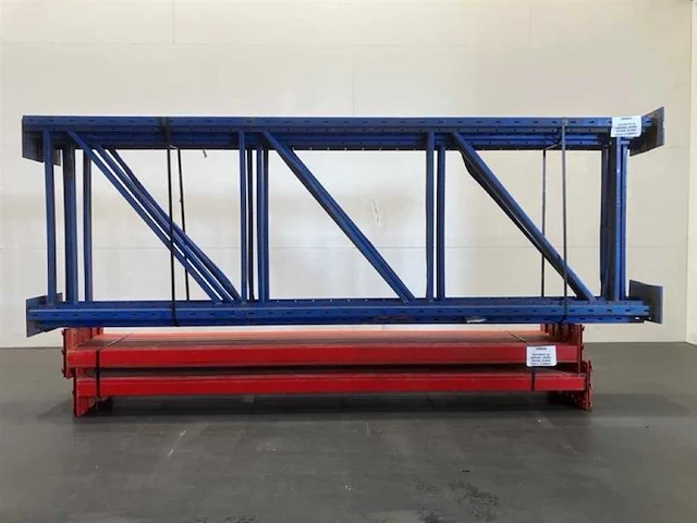 Palletstelling lengte 8500 mm hoogte 3250mm diepte 1050mm 3 niveaus occasie - afbeelding 3 van  4