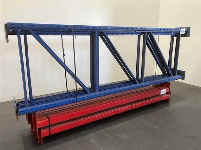 Palletstelling lengte 8500 mm hoogte 3250mm diepte 1050mm 3 niveaus occasie - afbeelding 4 van  4