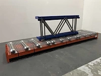 Palletstelling lengte 8740mm hoogte 2000 diepte 800mm 3 niveaus occasie - afbeelding 1 van  4