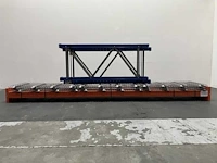 Palletstelling lengte 8740mm hoogte 2000 diepte 800mm 3 niveaus occasie - afbeelding 4 van  4
