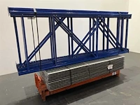 Palletstelling lengte 9350 mm, hoogte 3000 mm, diepte 1100 mm, 3 niveaus, occasie - afbeelding 1 van  4