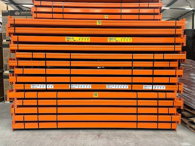 Palletstelling ligger stow 20 stuks - afbeelding 1 van  1