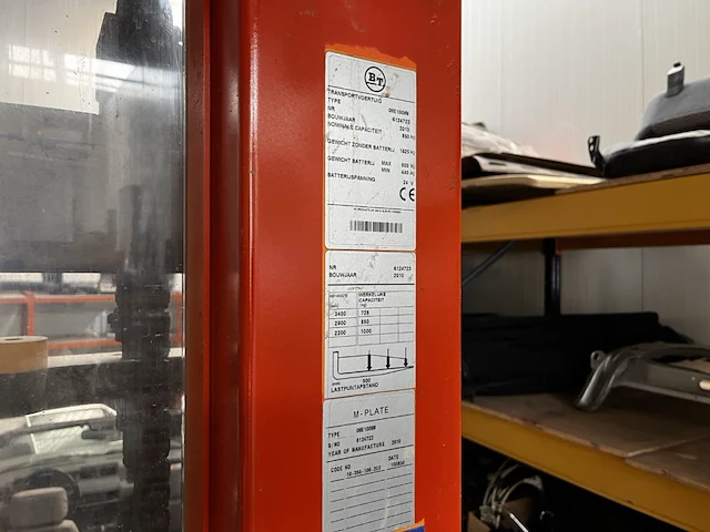Pallettruck bt ome 100mw - afbeelding 3 van  6