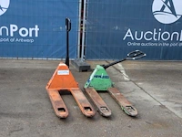 Palletwagen 2 stuks - afbeelding 1 van  1