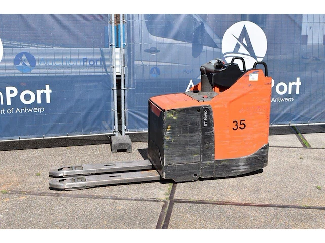 Palletwagen bt lpe220 elektrisch 2200kg - afbeelding 1 van  1