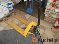 Palletwagen hand pallet vrachtwagen 760011 - afbeelding 2 van  5