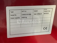 Palletwagen hpt-a 2500kg - afbeelding 5 van  10