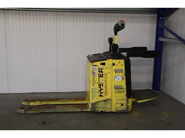 Palletwagen hyster p2.0s fbw elektrisch 2000kg 2012 - afbeelding 1 van  1