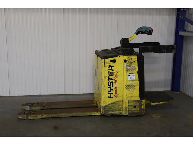 Palletwagen hyster p2.0s fbw elektrisch 2000kg 2012 - afbeelding 1 van  1
