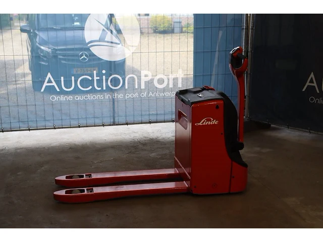Palletwagen linde t16 elektrisch 1600kg 2017 - afbeelding 1 van  1