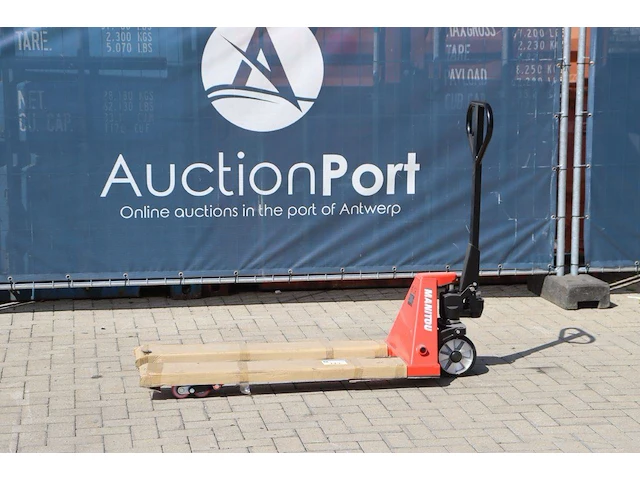 Palletwagen manitou manueel 2500kg 2024 nieuw - afbeelding 1 van  1