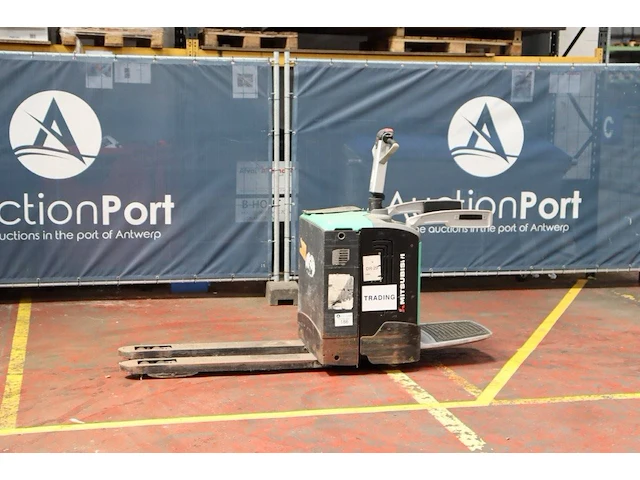 Palletwagen mitsubishi pbv20n elektrisch 2000kg 2012 - afbeelding 1 van  1
