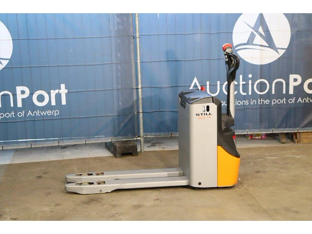 Palletwagen still ecu14 elektrisch 1400kg 2014 - afbeelding 1 van  1