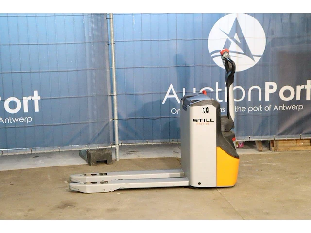 Palletwagen still ecu16 elektrisch 1600kg 2017 - afbeelding 1 van  1