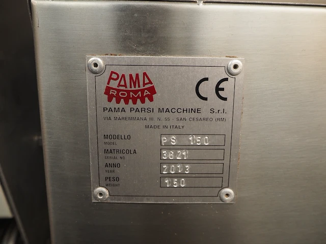 Pama parsi macchine s.r.l. - afbeelding 5 van  14
