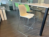 Pami - hoge vergaderset incl krukken - vergadertafel - afbeelding 4 van  5