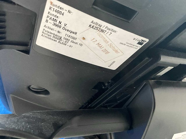 Pami viasit ergonomische bureaustoel (2x) - afbeelding 7 van  7