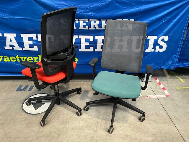 Pami viasit ergonomische bureaustoel (2x) - afbeelding 1 van  7