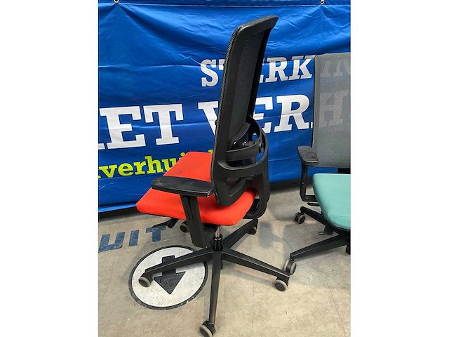 Pami viasit ergonomische bureaustoel (2x) - afbeelding 3 van  7