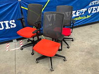 Pami viasit ergonomische bureaustoel (3x) - afbeelding 1 van  5