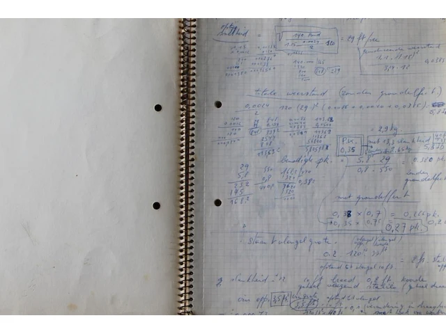 Panamarenko - flying objects - schetsboek 1971 - afbeelding 3 van  9