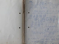 Panamarenko - flying objects - schetsboek 1971 - afbeelding 3 van  9