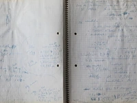Panamarenko - flying objects - schetsboek 1971 - afbeelding 6 van  9