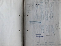 Panamarenko - flying objects - schetsboek 1971 - afbeelding 8 van  9