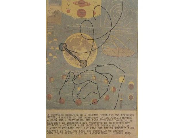Panamarenko - gesigneerd - atom - afbeelding 2 van  3