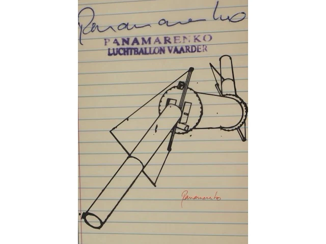 Panamarenko - gesigneerd - xl - afbeelding 1 van  2