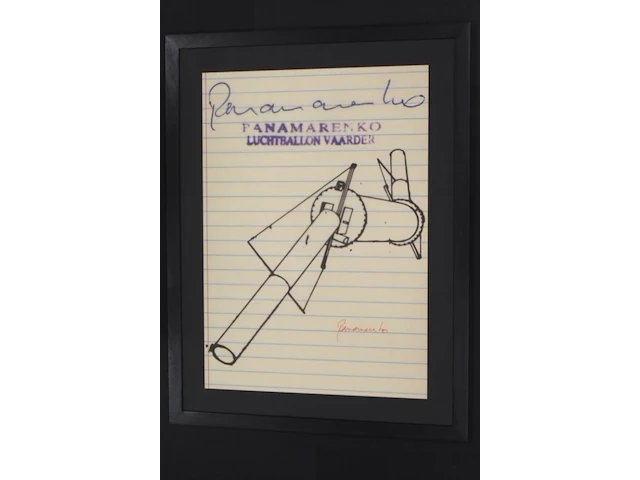 Panamarenko - gesigneerd - xl - afbeelding 2 van  2