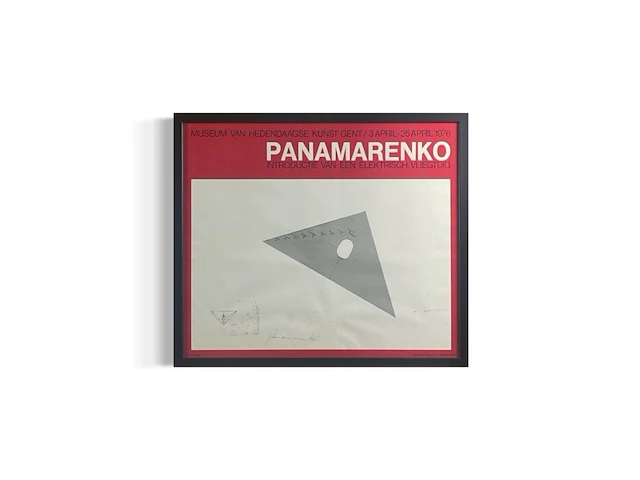 Panamarenko - gesigneerde affiche - afbeelding 1 van  1