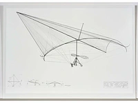 Panamarenko - mankrachtvliegtuig delta 'rogallo' - offset - afbeelding 2 van  5
