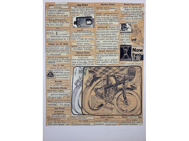 Panamarenko - milky way gesigneerd - afbeelding 1 van  1