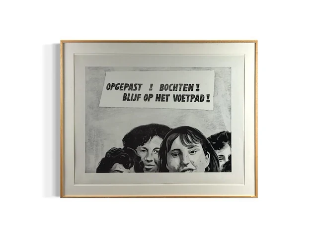 Panamarenko - opgepast bochten - gesigneerd en genummerd - afbeelding 1 van  3