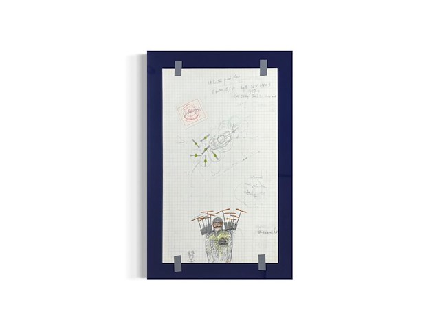 Panamarenko - pepto bismo - gesigneerd - afbeelding 1 van  1