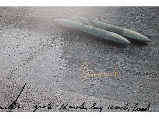 Panamarenko - scotch gambit - gesigneerd - afbeelding 2 van  2