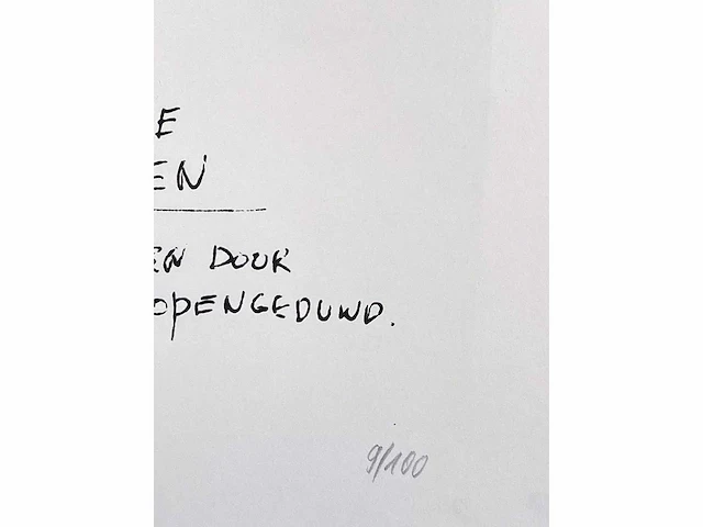 Panamarenko - scotch gambit - kleurenzeefdruk - afbeelding 6 van  7