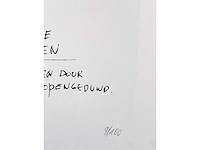 Panamarenko - scotch gambit - kleurenzeefdruk - afbeelding 6 van  7