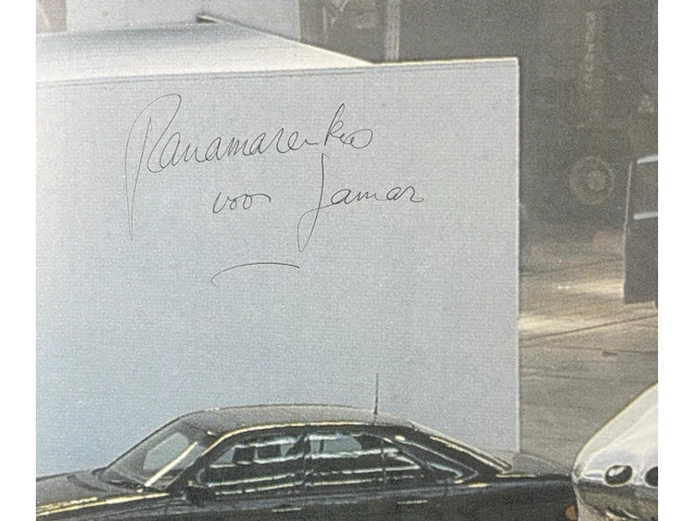 Panamarenko - scotch gambit gesigneerd - afbeelding 2 van  2