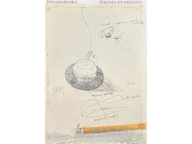 Panamarenko - tekenen en rekenen - gesigneerd - afbeelding 1 van  2