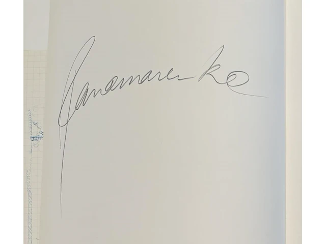 Panamarenko - tekenen en rekenen - gesigneerd - afbeelding 2 van  2
