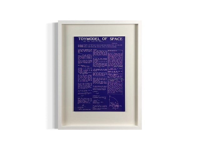 Panamarenko - toymodel of space - afbeelding 1 van  1